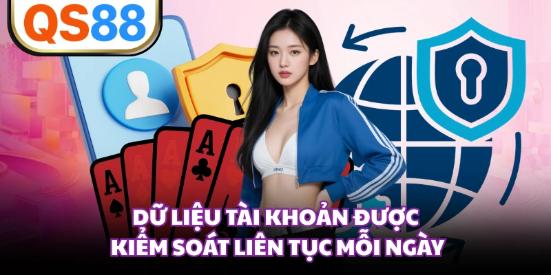 Dữ liệu tài khoản được kiểm soát liên tục mỗi ngày