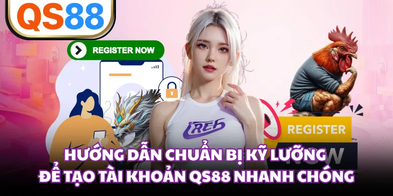 Hướng dẫn chuẩn bị kỹ lưỡng để tạo tài khoản QS88 nhanh chóng