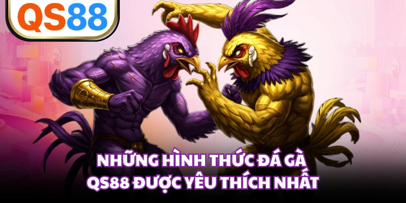 Những hình thức đá gà QS88 được yêu thích nhất